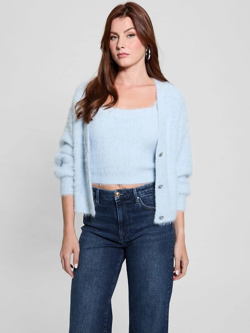 Keyla Fuzzy Cardigan