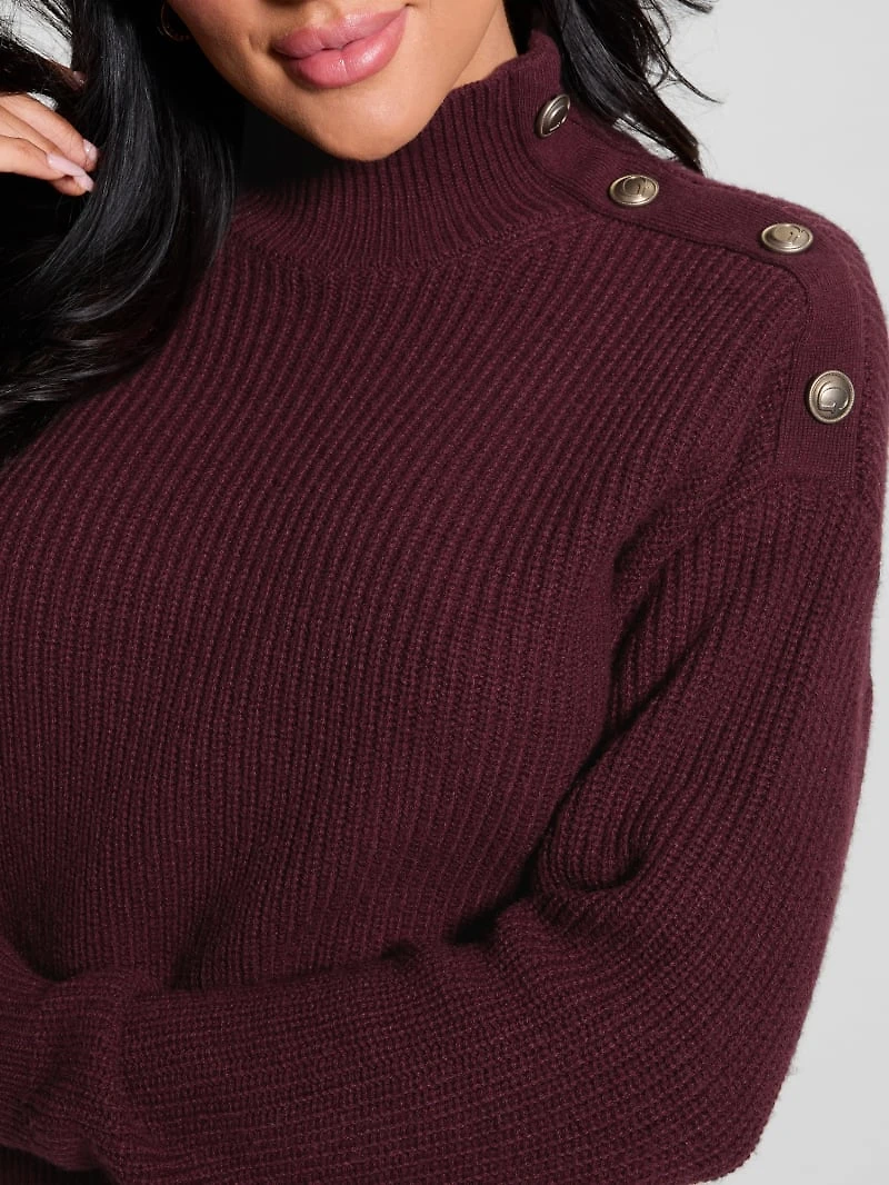 Zylee Wool-Blend Sweater