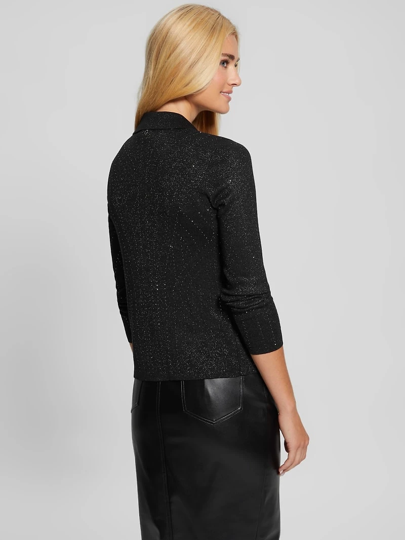 Giovanna Rhinestone Sweater Shirt