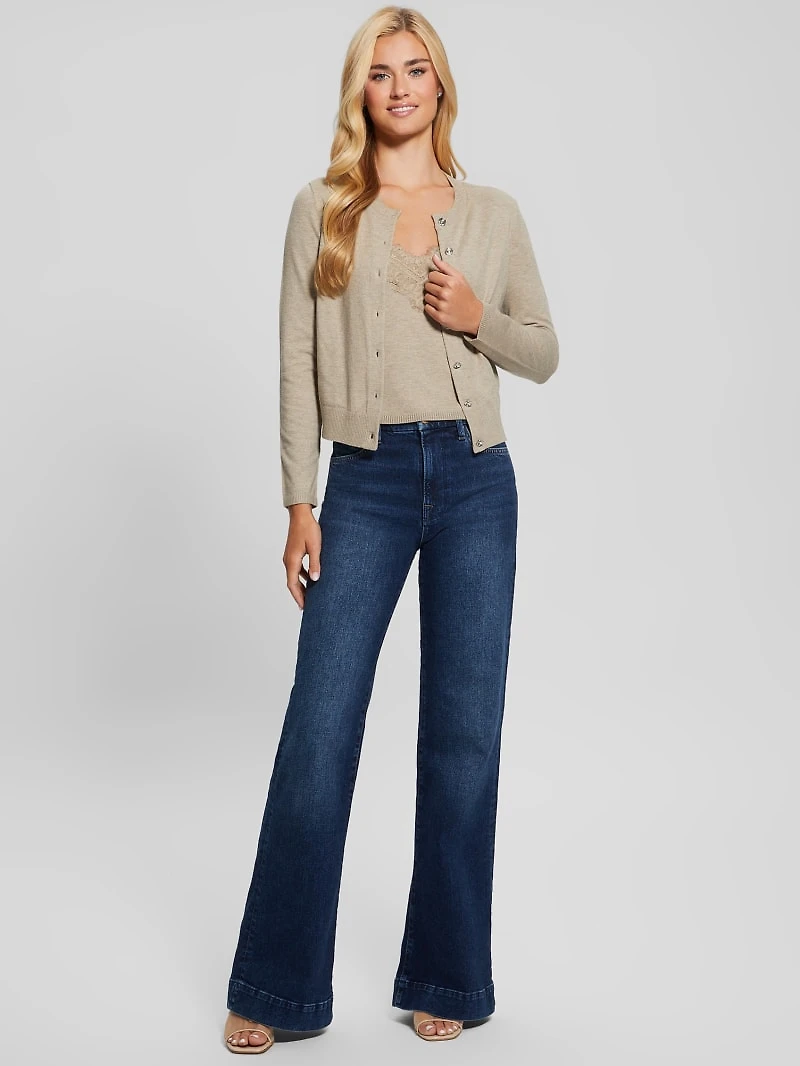 Eco Mena Crewneck Cardigan