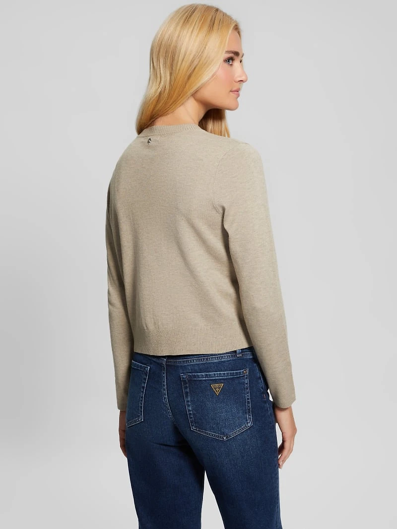 Eco Mena Crewneck Cardigan