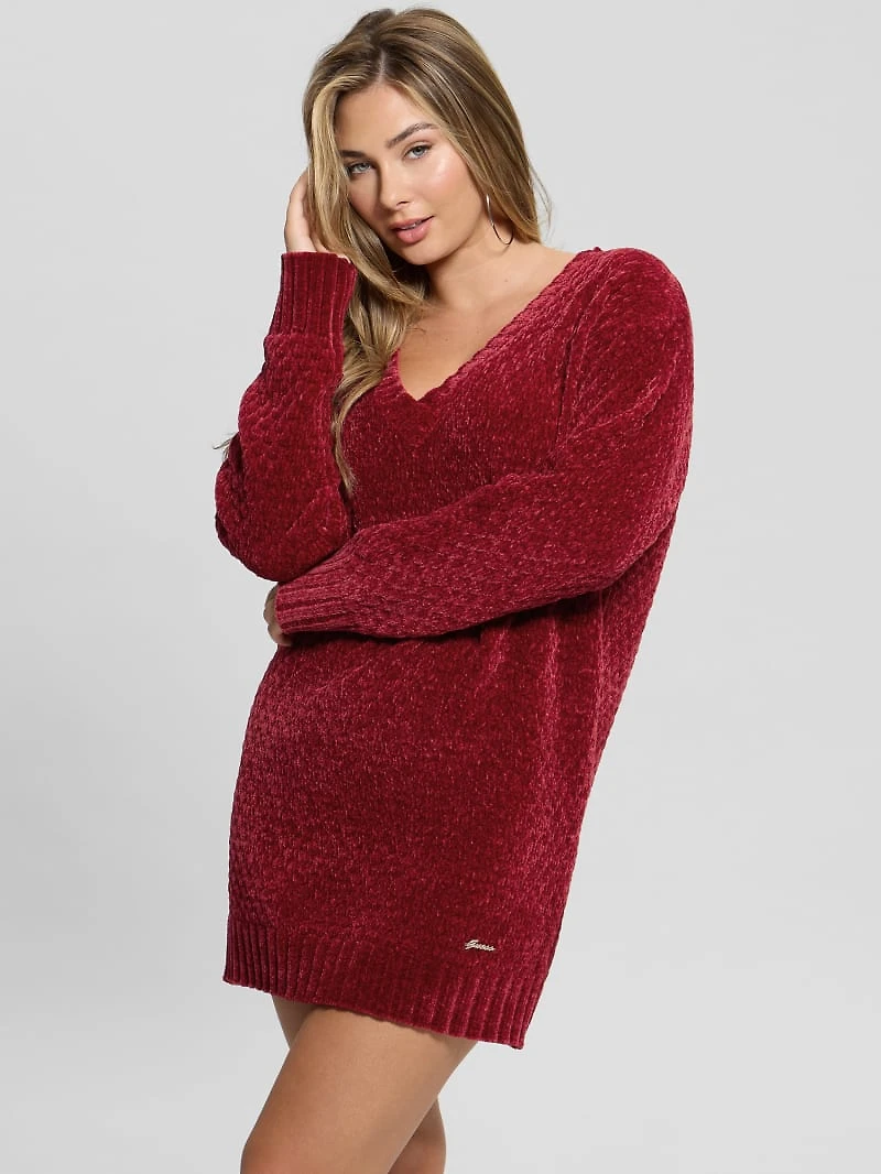 Eco Talia Longline Chenille Sweater