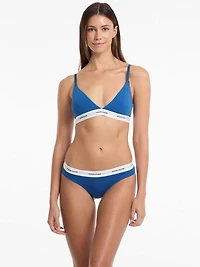 Eco GUESS Jeans Triangle Bralette