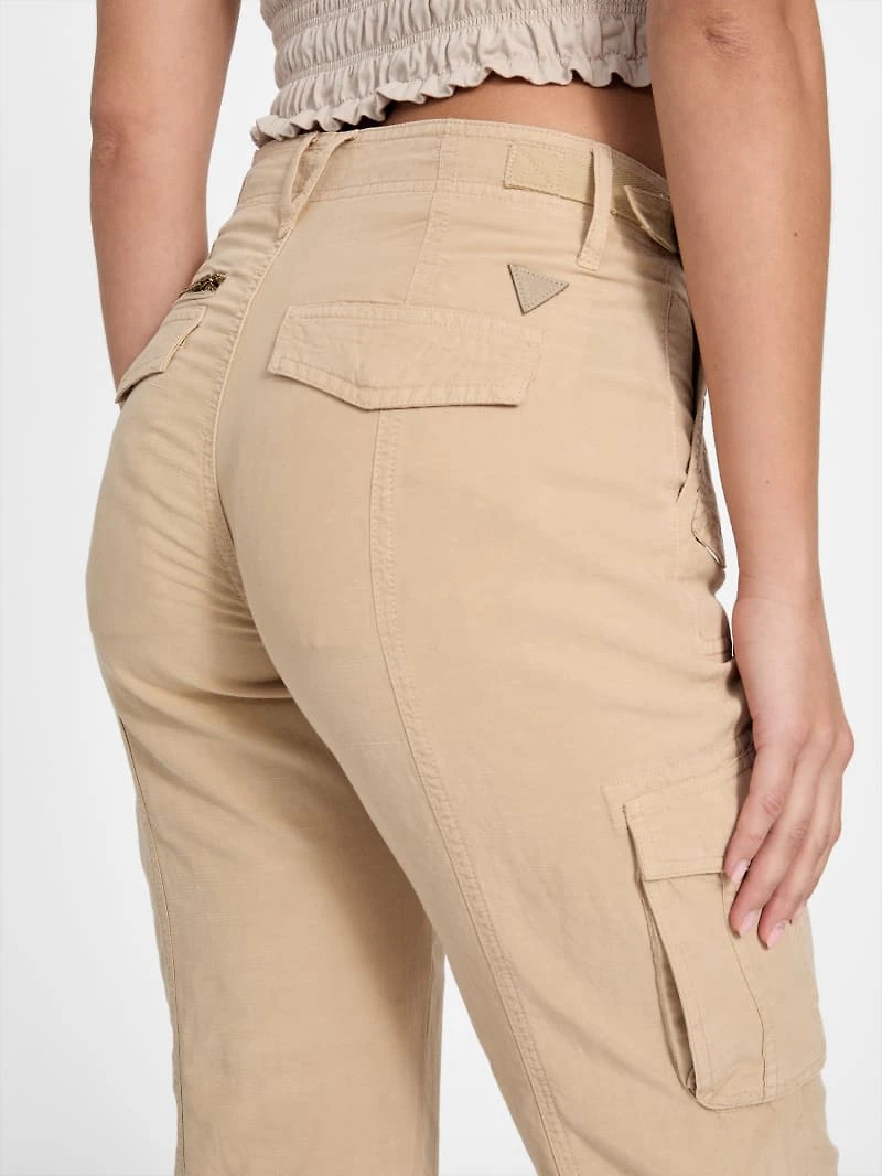 Nessi Linen Cargo Pants