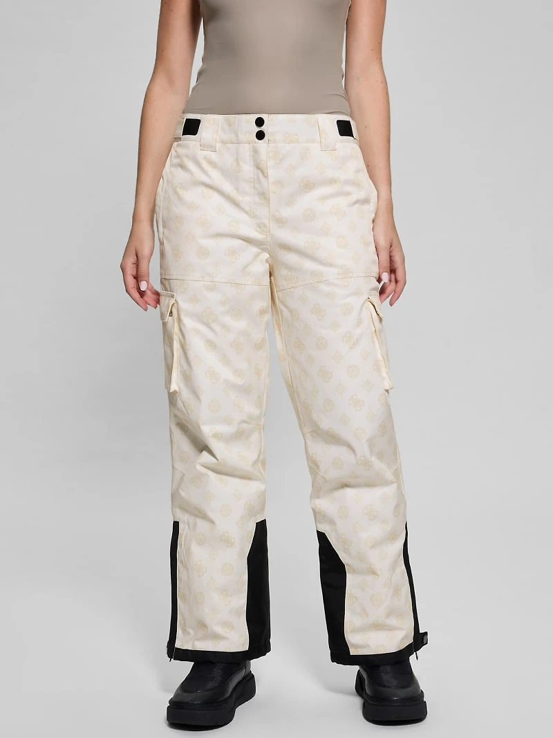 Eco Peony Cargo Ski Pants