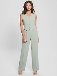Dina Cropped Blazer Vest