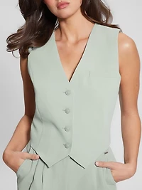 Dina Cropped Blazer Vest