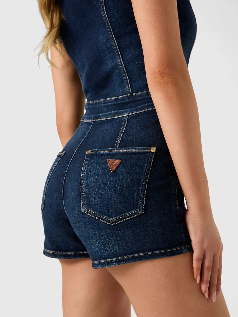 Janae Denim Romper