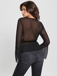 Eco Demi Lace-Up Top