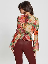 Eco Demi Lace-Up Top