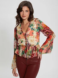 Eco Demi Lace-Up Top