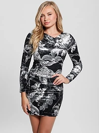 Eco Tess Velvet Dress