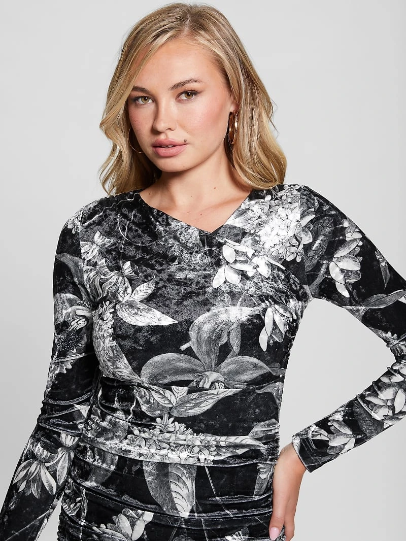 Eco Tess Velvet Dress