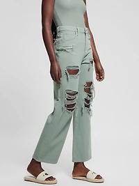 Eco 90s Destroyed Jeans