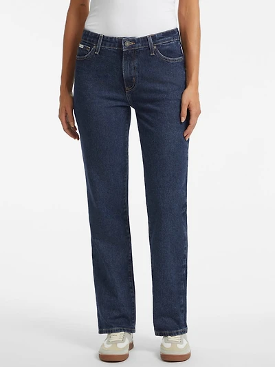 G08 Mid-Rise Straight Jeans