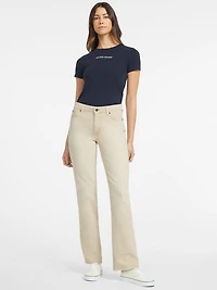 G08 Mid-Rise Straight Jeans