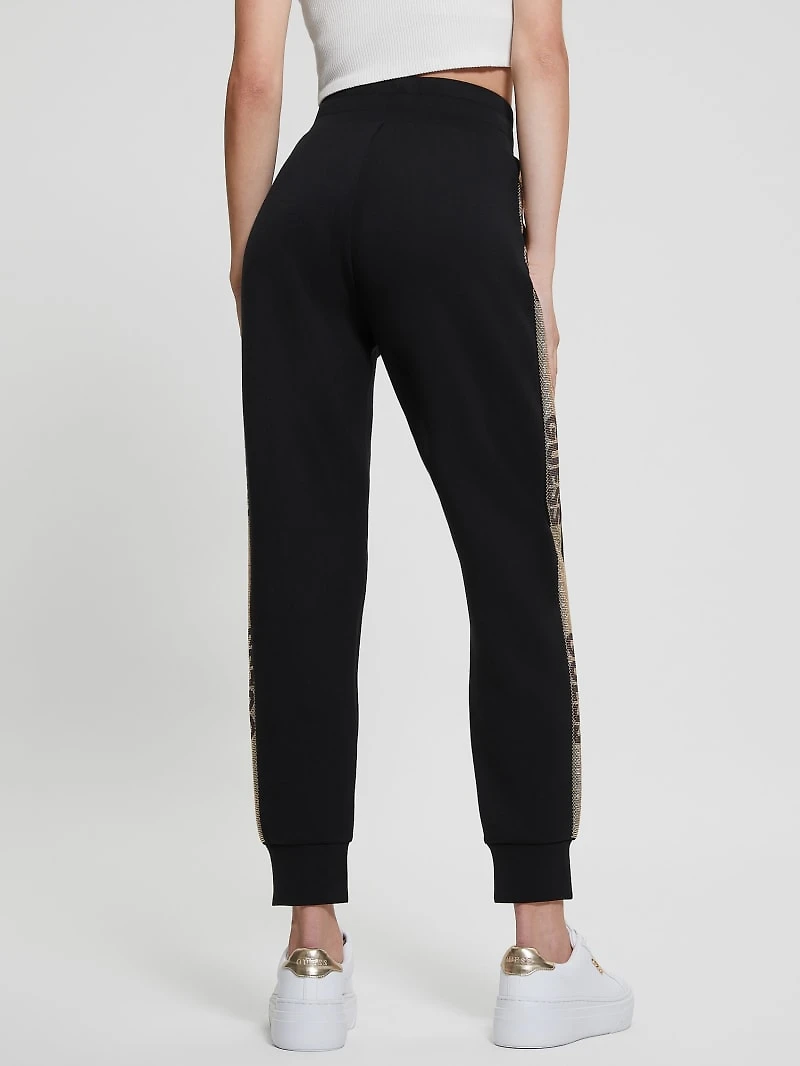 Eco Signature Rhinestone Sweatpants