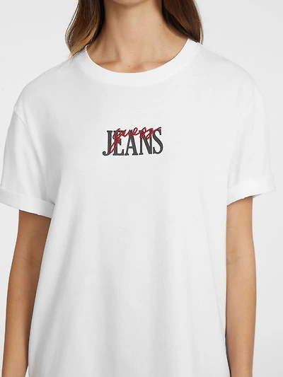 Oversized Mixed Logo Tee