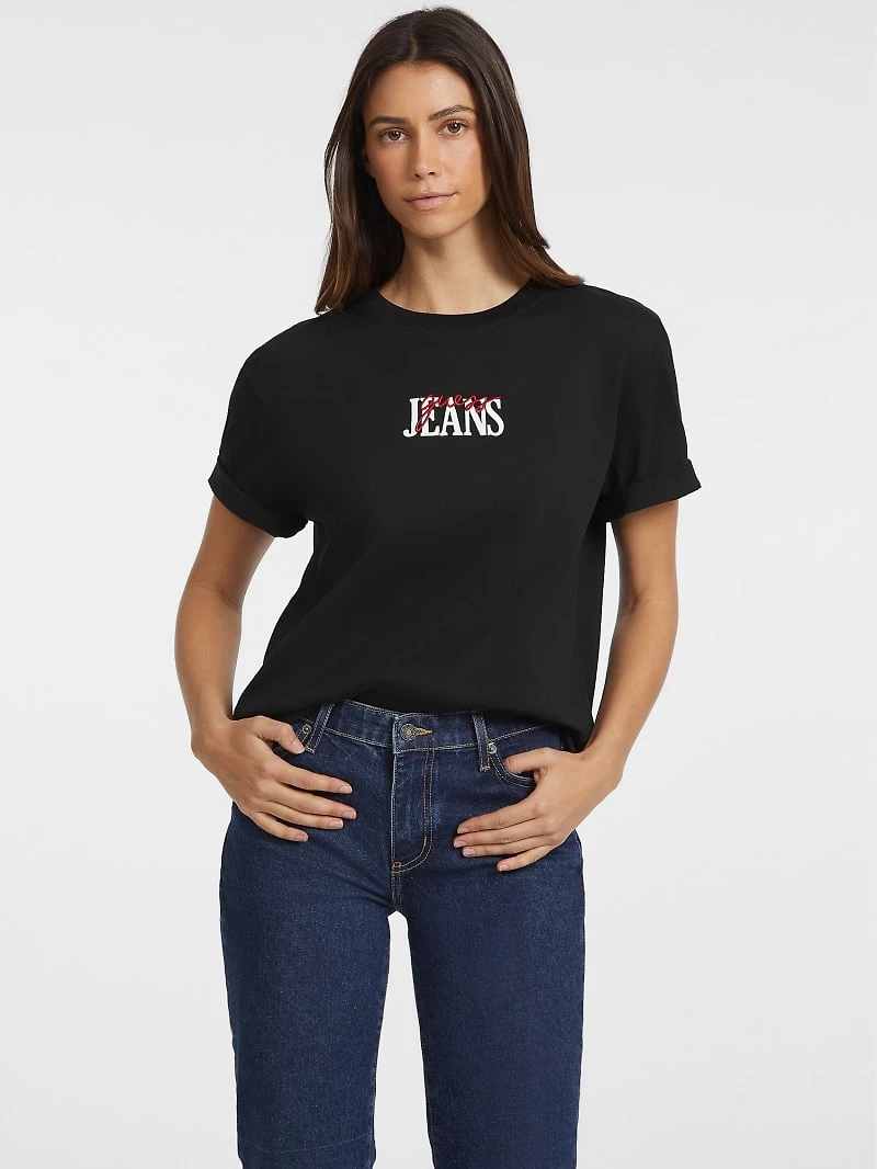Oversized Mixed Logo Tee