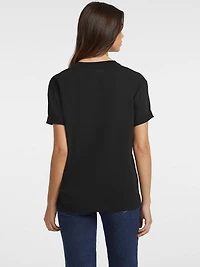 Oversized Mixed Logo Tee
