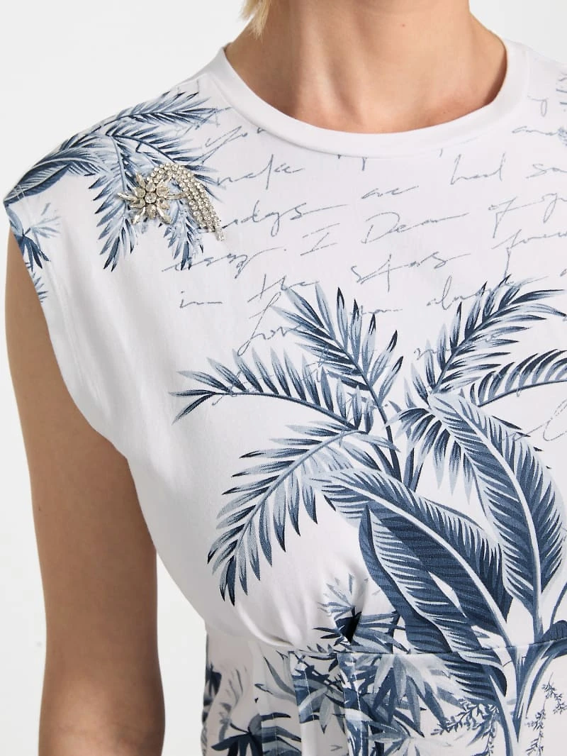 Palms Corset Tee