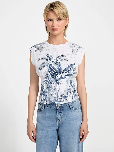 Palms Corset Tee