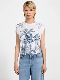 Palms Corset Tee