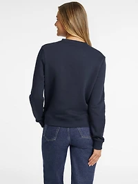 Embroidered Logo Sweatshirt