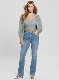 Emiko Eyelash Crop Cardigan