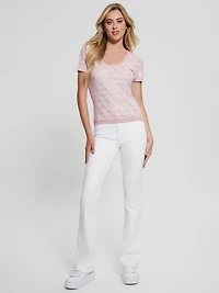 Paige Quattro Rhinestone Top