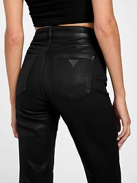 Eco Coated Sexy Flare Jeans