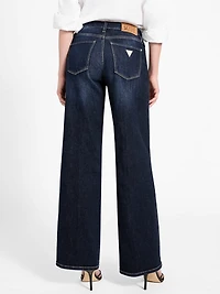 Mid-Rise Sexy Palazzo Wide-Leg Jeans