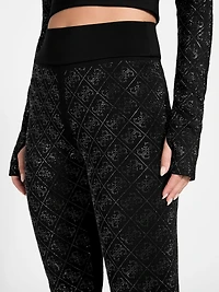 Eco Debby Rhinestone Quattro G Leggings
