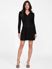 Eco Pleated Miranda Sweater Skirt