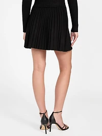 Eco Pleated Miranda Sweater Skirt