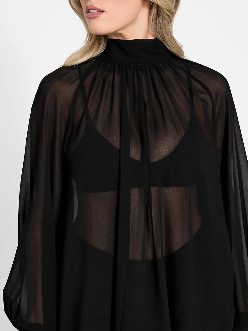 Eco Audrine Bow Blouse