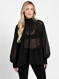 Eco Audrine Bow Blouse
