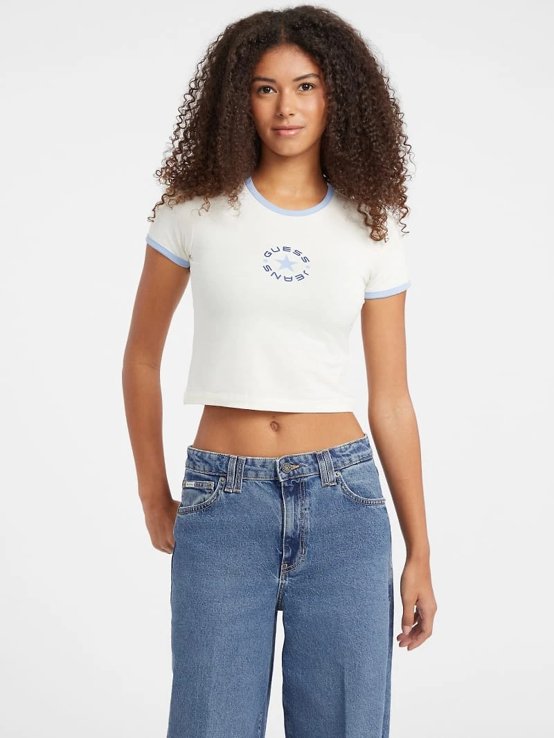 Baby Star Logo Ringer Tee