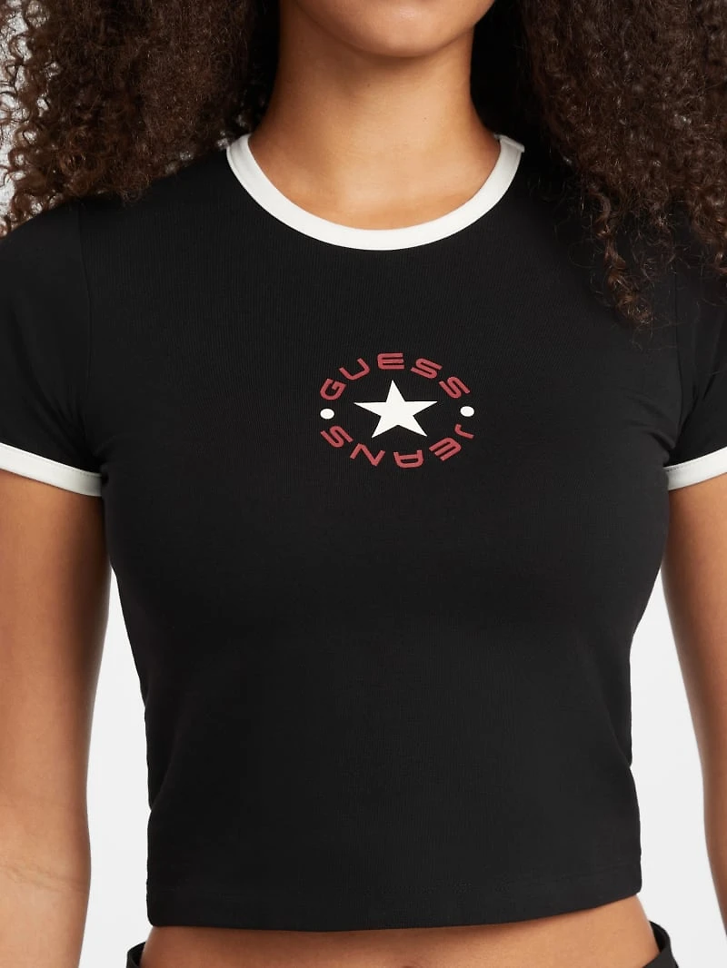 Baby Star Logo Ringer Tee