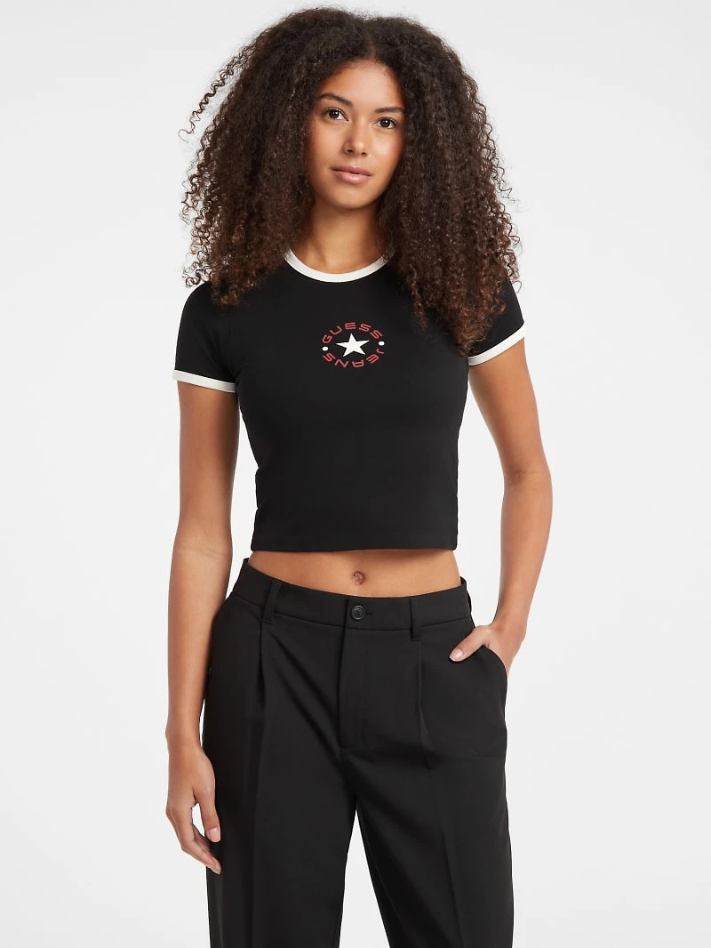 Baby Star Logo Ringer Tee