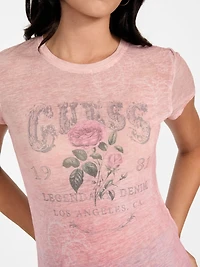 Roses Logo Burnout Tee