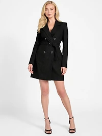 Eco Zanita Pinstriped Blazer Dress