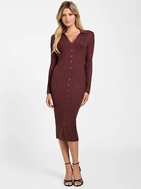 Eco Miranda Ribbed Sweater Dress