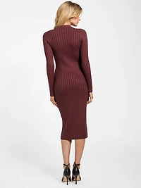 Eco Miranda Ribbed Sweater Dress