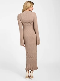 Shinju Sweater Dress with Shrug