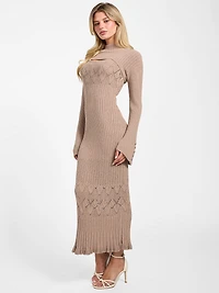 Shinju Sweater Dress with Shrug
