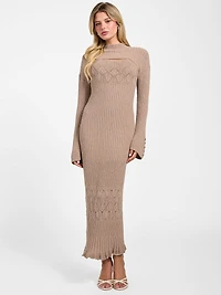 Shinju Sweater Dress with Shrug