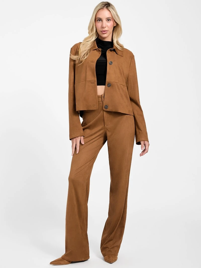Aria Faux-Suede Jacket
