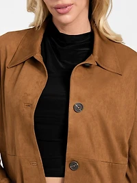 Aria Faux-Suede Jacket