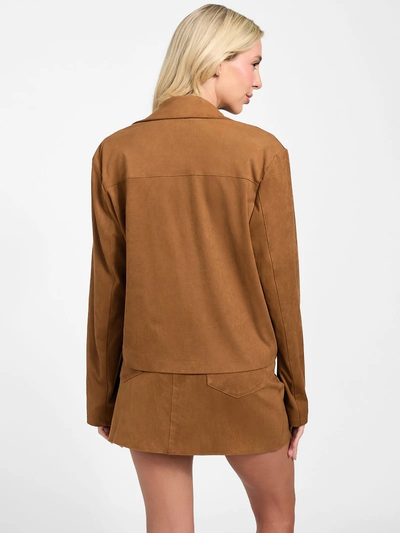 Aria Faux-Suede Jacket